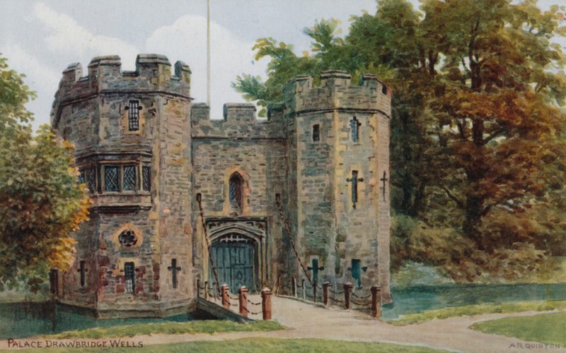 Palace Drawbridge, Wells tekijältä Alfred Robert Quinton
