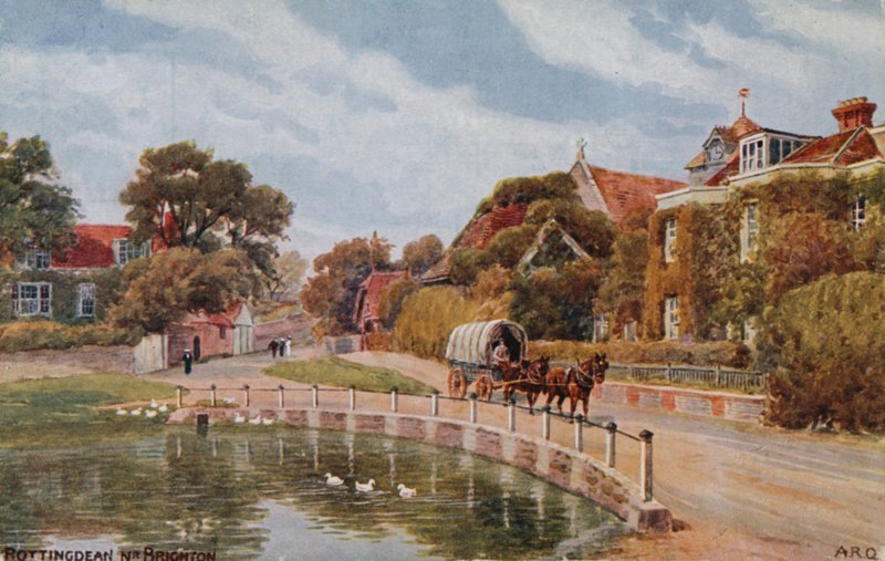 Rottingdean lähellä Brightonia tekijältä Alfred Robert Quinton