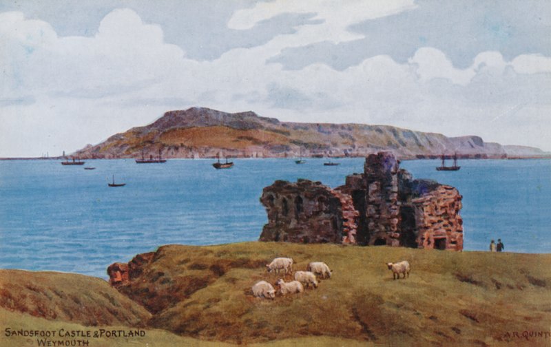 Sandsfoot Castle ja Portland, Weymouth tekijältä Alfred Robert Quinton