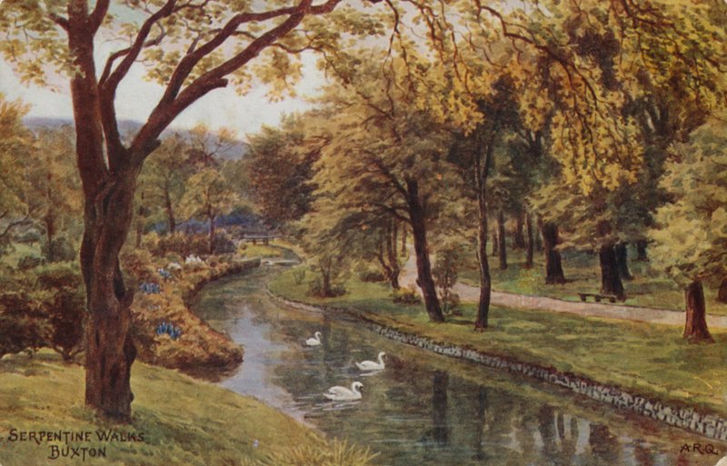 Serpentine Walks, Buxton tekijältä Alfred Robert Quinton
