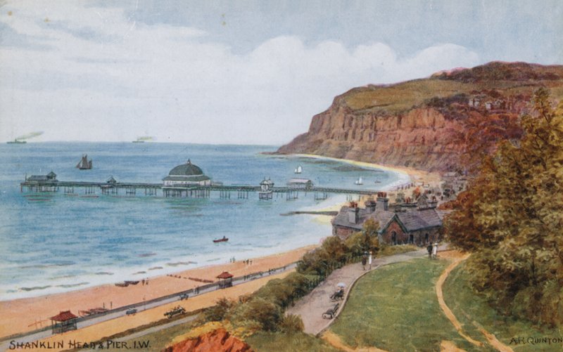 Shanklin Head ja Pier, I W tekijältä Alfred Robert Quinton