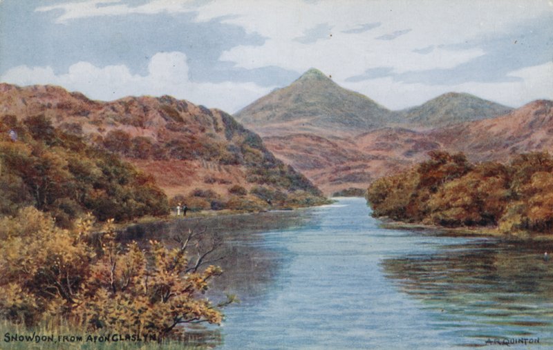 Snowdon, Afon Claslynilta tekijältä Alfred Robert Quinton