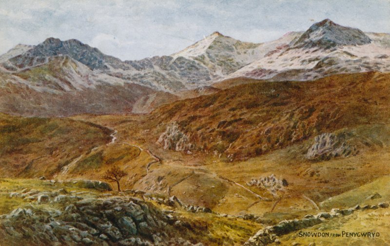 Snowdon, Penygwrydistä käsin tekijältä Alfred Robert Quinton