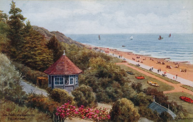 Spa Pavilion Gardens, Felixstowe tekijältä Alfred Robert Quinton