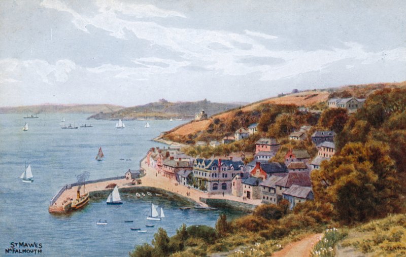 St Mawes, Nr. Falmouth tekijältä Alfred Robert Quinton