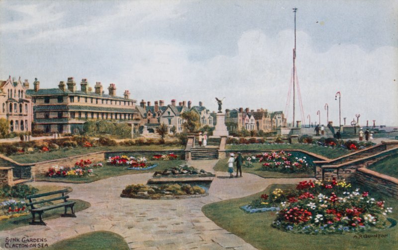 Sunk Gardens, Clacton-on-Sea tekijältä Alfred Robert Quinton