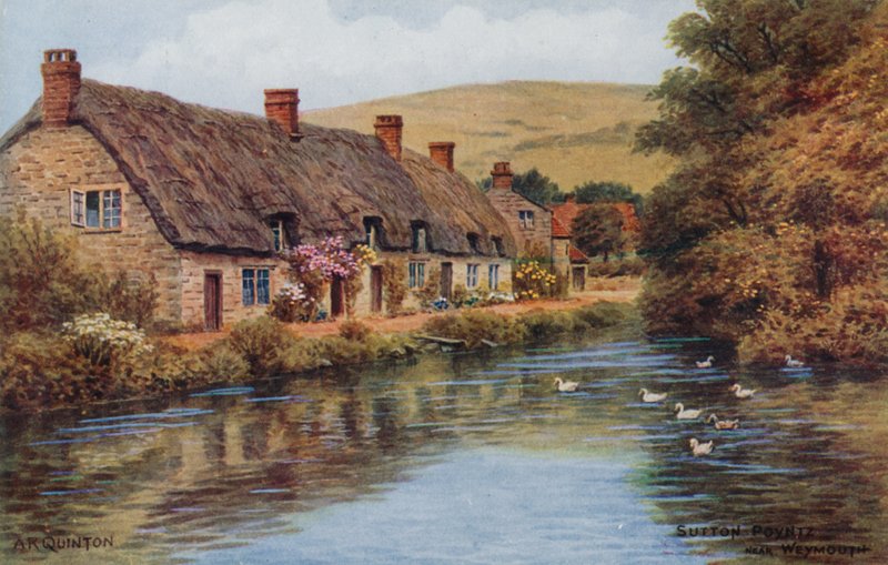 Sutton Poyntz, lähellä Weymouthia tekijältä Alfred Robert Quinton