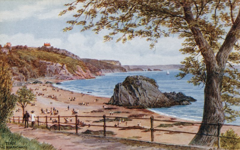 Tenby, North Sands tekijältä Alfred Robert Quinton