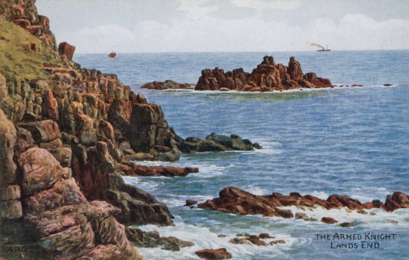 Aseistettu ritari, Lands End tekijältä Alfred Robert Quinton