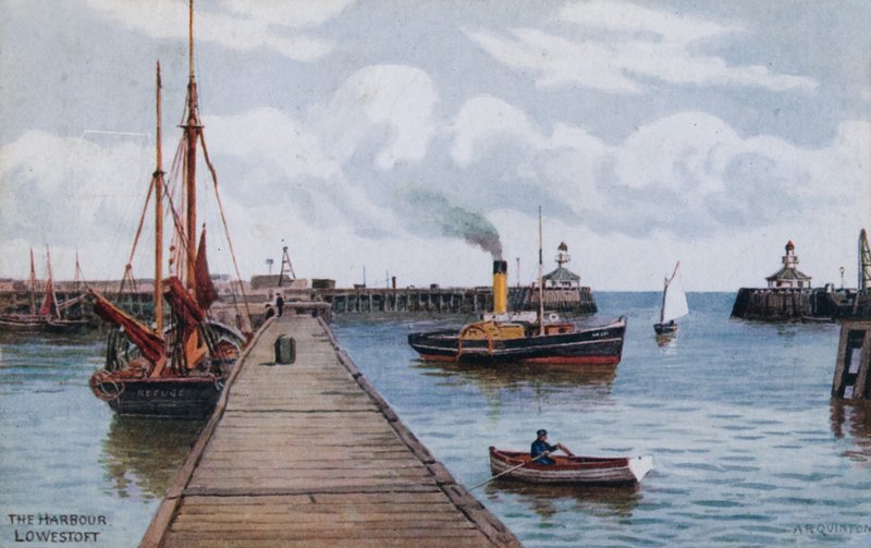 The Harbour, Lowestoft tekijältä Alfred Robert Quinton