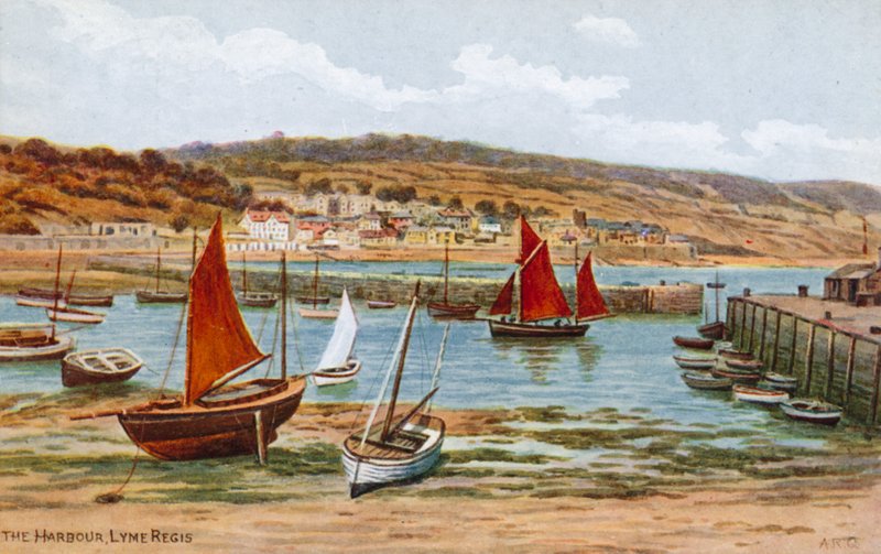 The Harbour, Lyme Regis tekijältä Alfred Robert Quinton