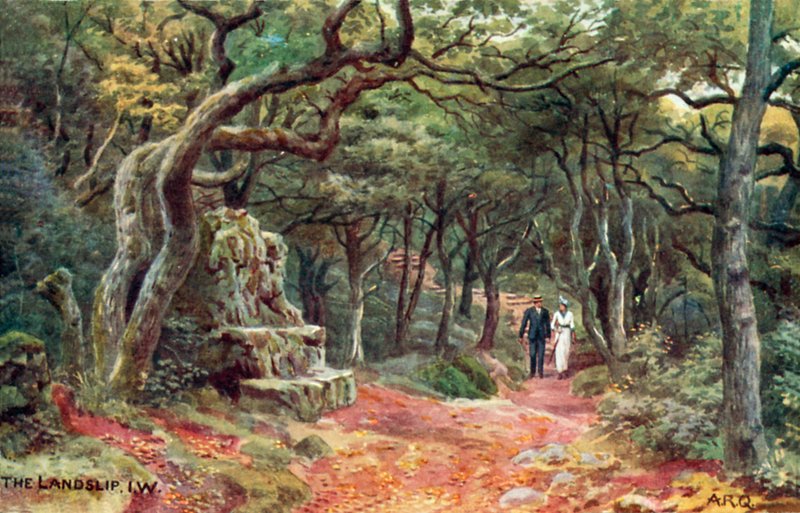 Maanvyörymä, Isle of Wight tekijältä Alfred Robert Quinton