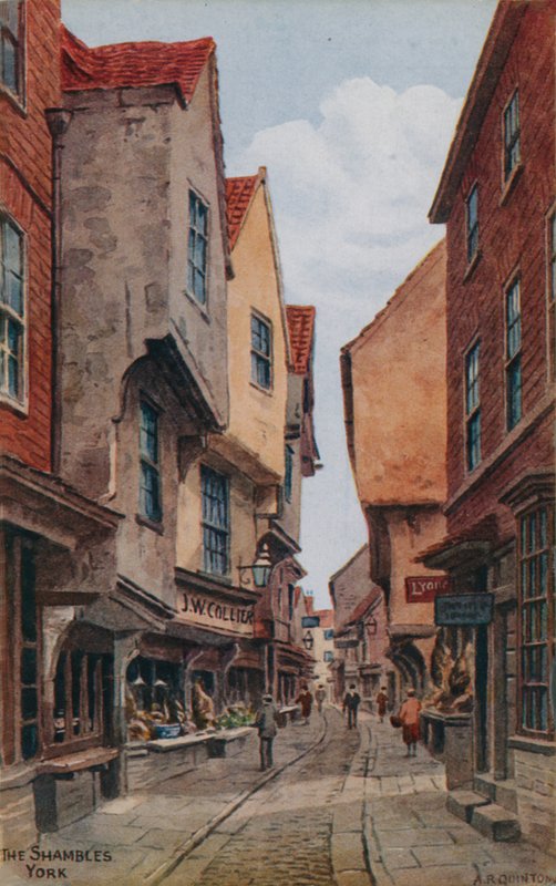 The Shambles, York tekijältä Alfred Robert Quinton