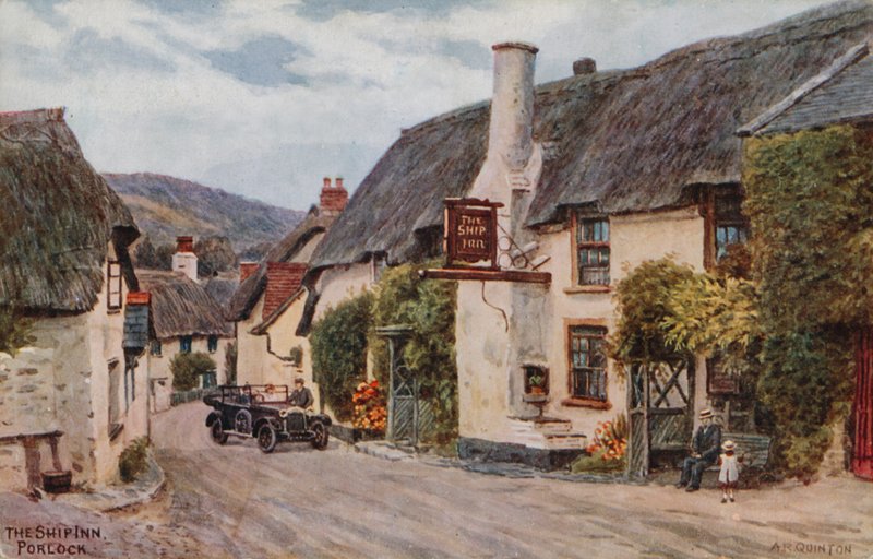 The Ship Inn, Porlock tekijältä Alfred Robert Quinton