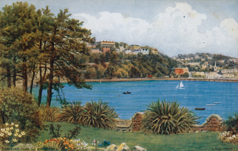 Torquay, alkaen Gf ja Hotel tekijältä Alfred Robert Quinton