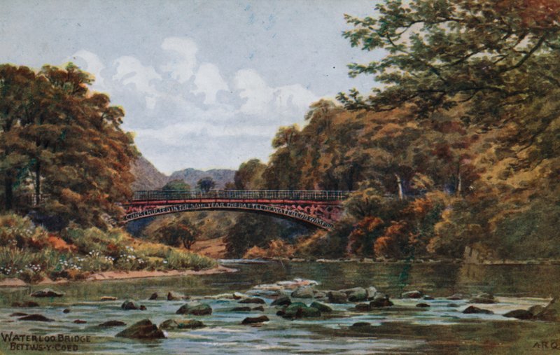 Waterloo Bridge, Bettws-y-Coed tekijältä Alfred Robert Quinton