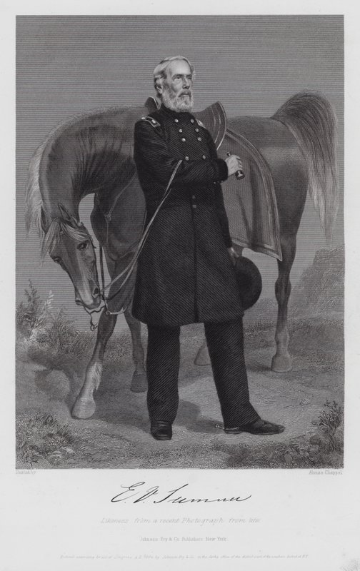 Edwin Vose Sumner (kaiverrus) tekijältä Alonzo (after) Chappel