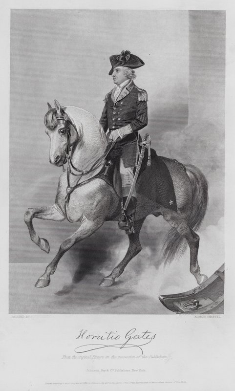 Horatio Gates (kaiverrus) tekijältä Alonzo (after) Chappel
