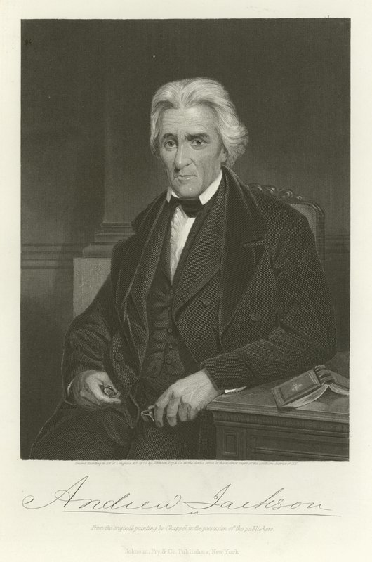 Andrew Jackson tekijältä Alonzo Chappel