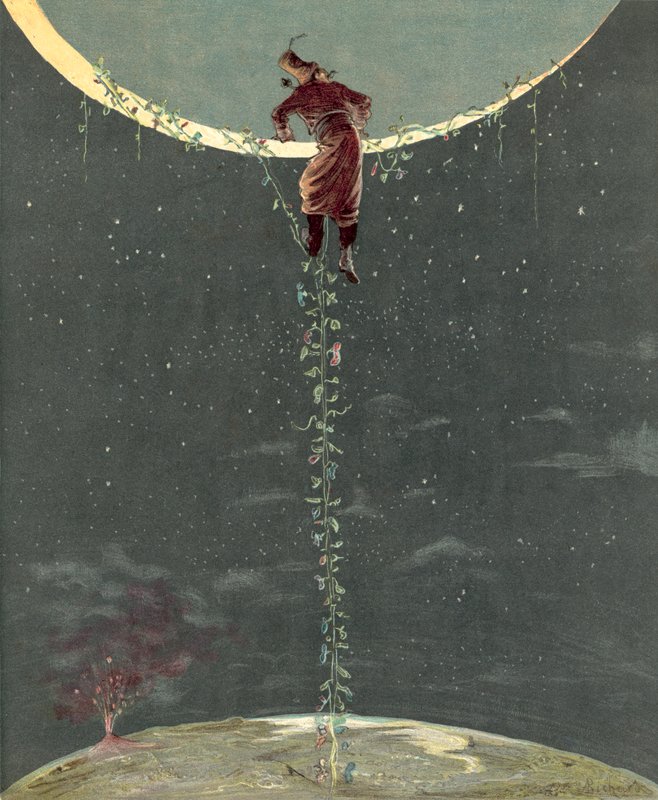 Paroni Münchausenin seikkailut (chromolitho) tekijältä Alphonse Adolphe Bichard
