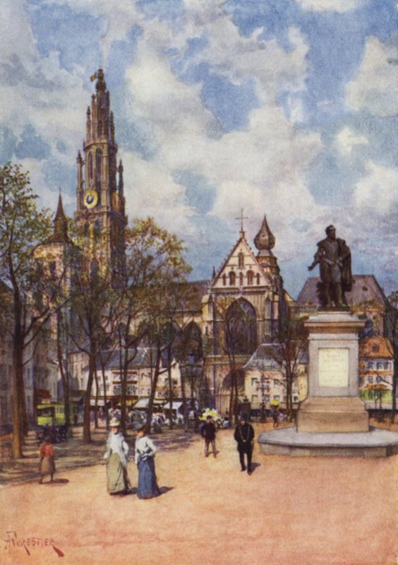 Place Verte, Antwerpen tekijältä after Amedee Forestier