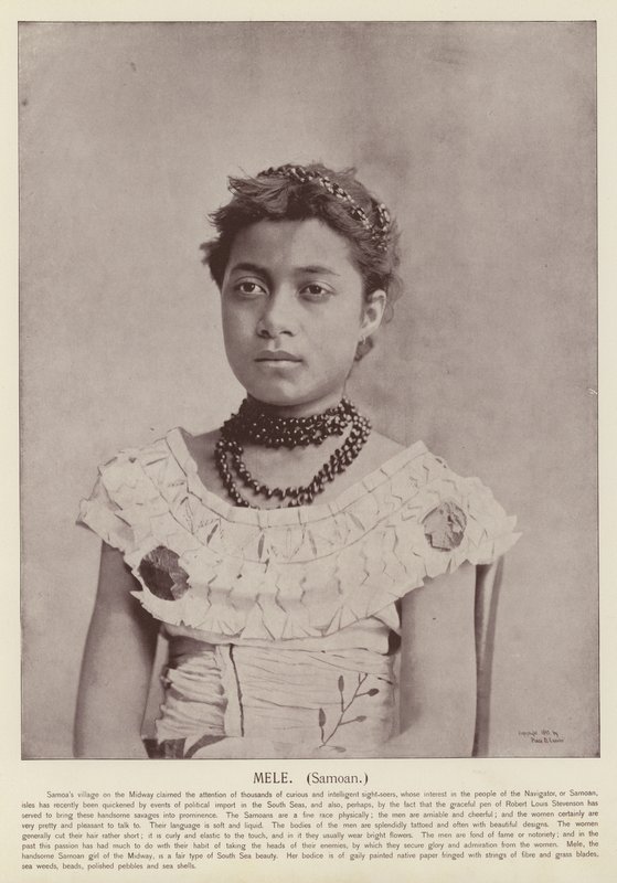Mele, Samoa tekijältä American Photographer