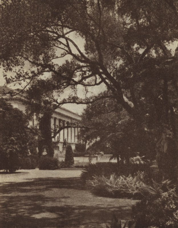 Kalifornia: Huntington Library (m/w kuva) tekijältä American Photographer (after)