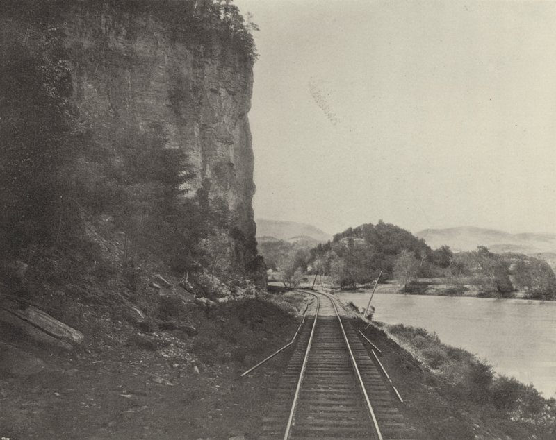 Castle Rock, New River (m/w kuva) tekijältä American Photographer (after)