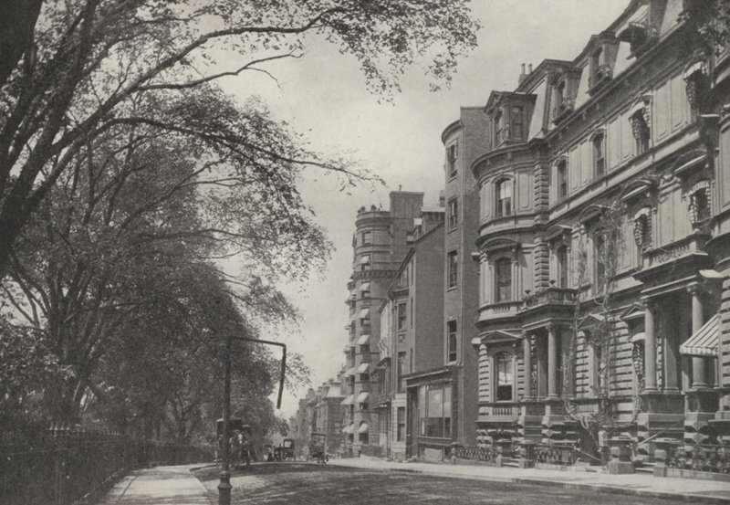 Boston: Beacon Street (s/w-kuva) tekijältä American Photographer