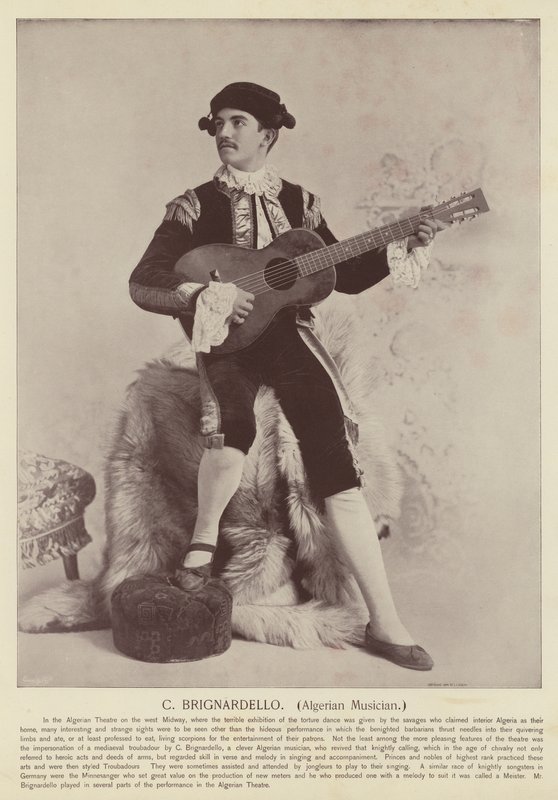 C Brignardello, algerialainen muusikko tekijältä American Photographer