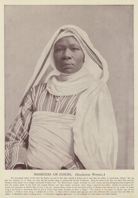 Mahbouba Um Zanuba, soudanilainen nainen tekijältä American Photographer