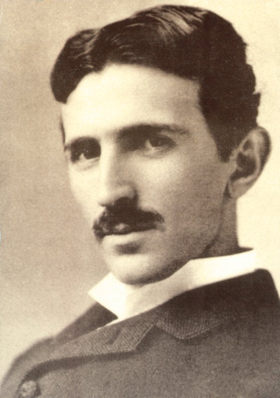 Nikola Tesla (s/w-kuva) tekijältä American Photographer