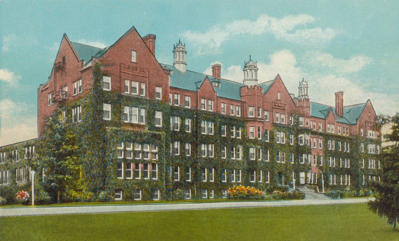 Poughkeepsie: Lathrop Hall, Vassar College (värikuva). tekijältä American Photographer