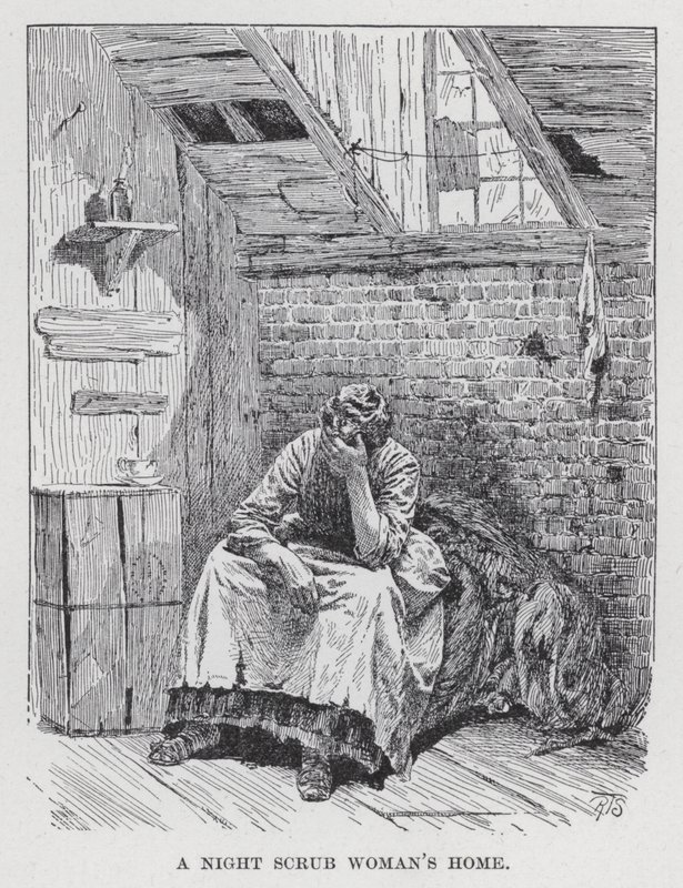 Night Scrub Woman