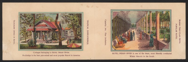 Hotel Trade Card (värillinen kaiverrus) tekijältä American School