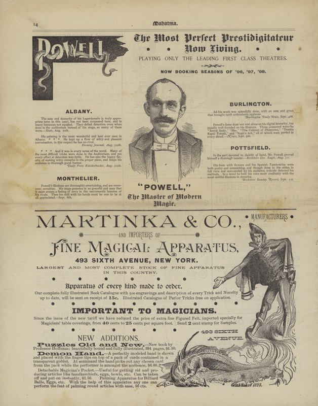 Maagiset mainokset (litho) tekijältä American School