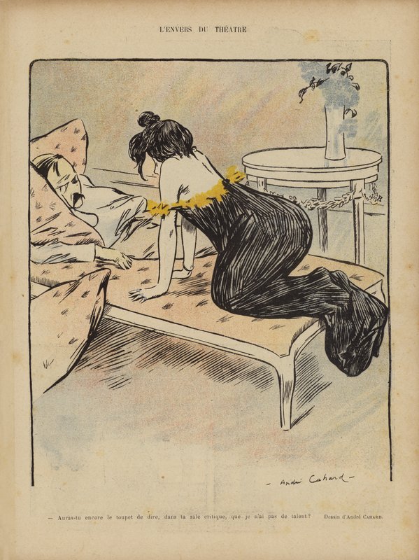 Kuvitus Le Rirelle tekijältä Andre Philippe Adolphe Cahard