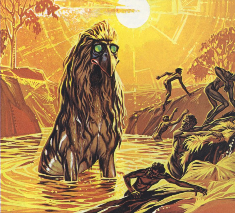 Bunyips (värilitro) tekijältä Angus McBride