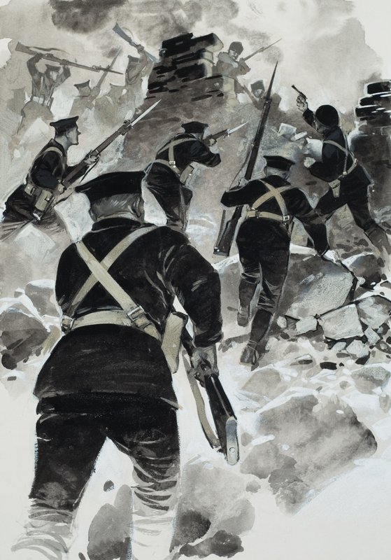 Dardanellien kampanja (guassi paperille) tekijältä Angus McBride