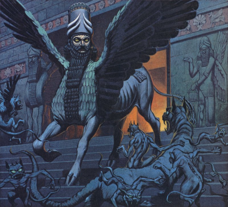 Lamassu (värilitro) tekijältä Angus McBride