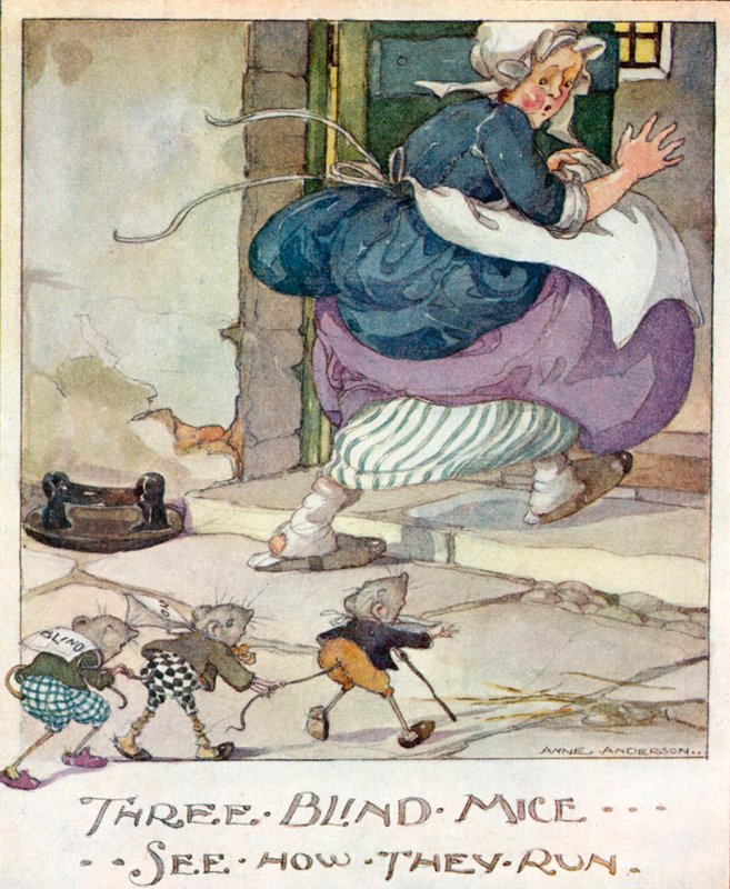 Kolme sokeaa hiirtä... Katso kuinka he juoksevat tekijältä Anne Anderson