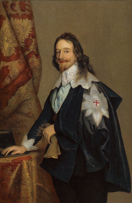Kuningas Kaarle I (kromoliitti) tekijältä Anthony van Dyck