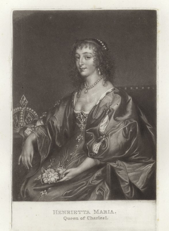 Henrietta Maria tekijältä Anthony van Dyck