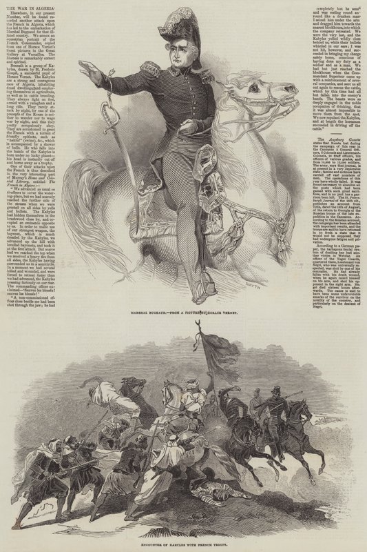 Algerian sota tekijältä Antoine Charles Horace Vernet