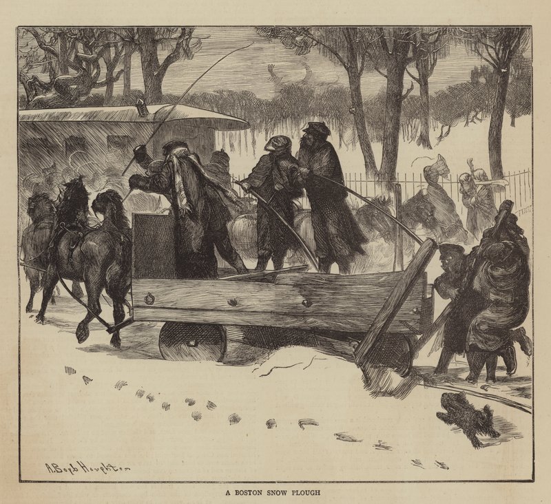 Graphic America, Bostonin lumiaura tekijältä Arthur Boyd Houghton