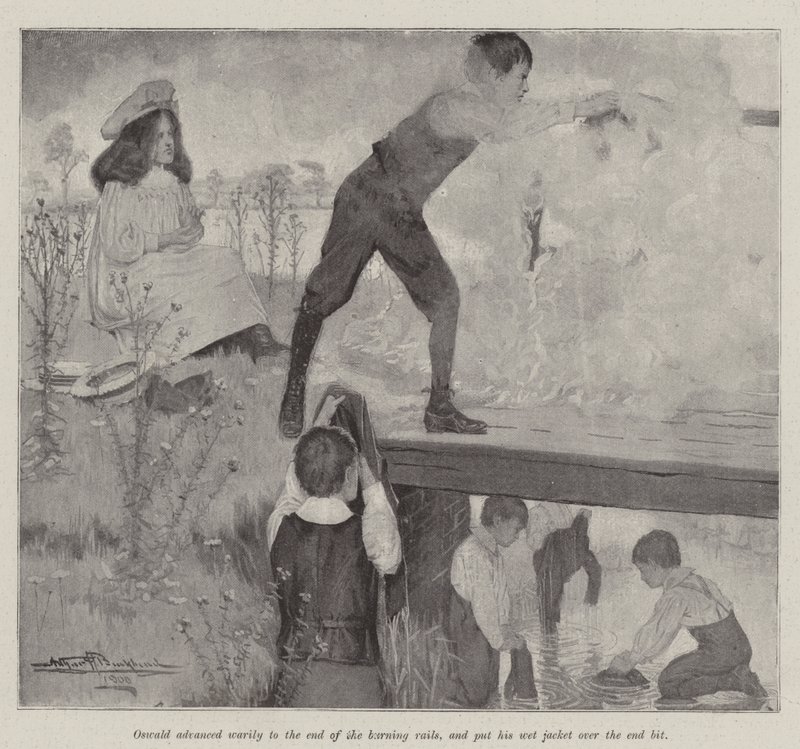 Being Beavers, kirjoittanut E Nesbit tekijältä Arthur Herbert Buckland