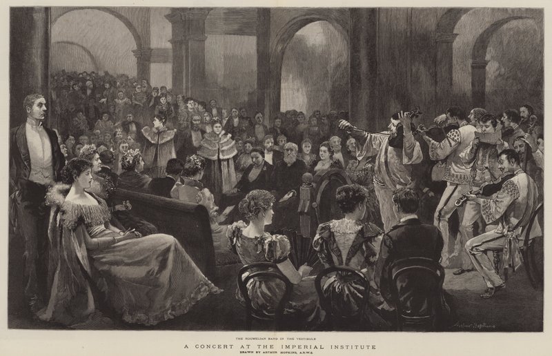 Konsertti Imperial Institutessa tekijältä Arthur Hopkins