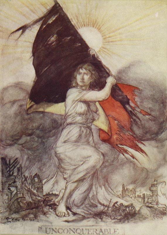 Voittamaton tekijältä Arthur Rackham