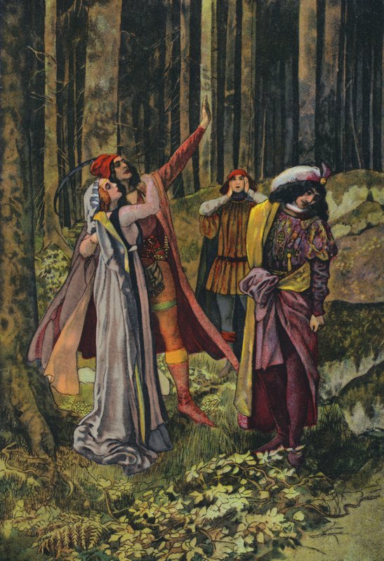 William Shakespeare, Veronan kaksi herraa tekijältä Artus Scheiner