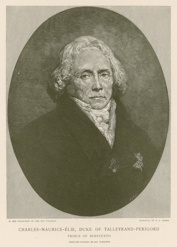 Charles Maurice de Talleyrand-Perigord tekijältä Ary Scheffer